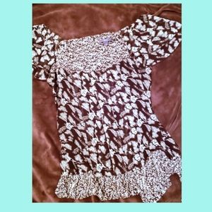 🌹Just In🌹Apt.9 - Women's Flutter Sleeve Blouse